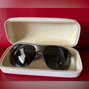 Vintage Nike Tailwind EV0491 Sunglasses Red Swoosh Italy Max Optics